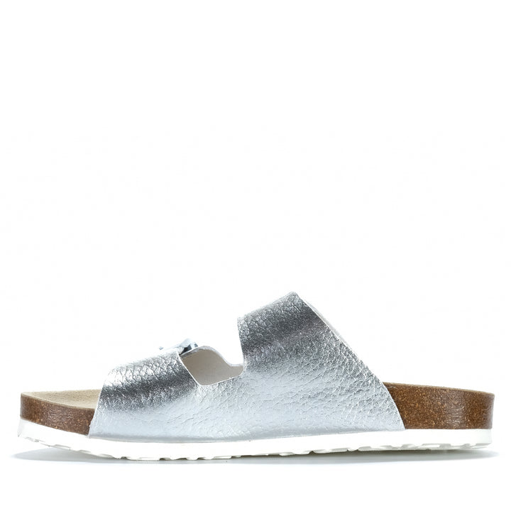 Josef Seibel Hermine 01 Silver Womens Sandals