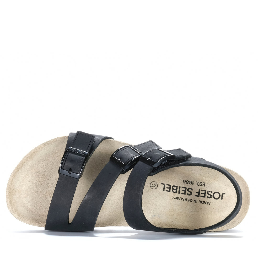 Josef Seibel Hermine 16 Schwarz Womens Sandals