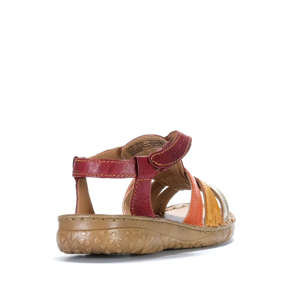 Josef Seibel Ivy 02 Rot Multi Womens Sandals