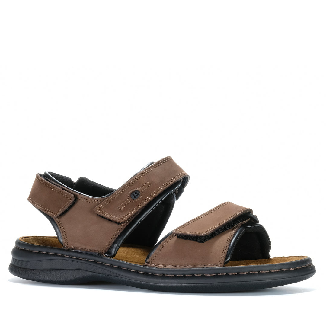 Josef Seibel Rafe Brown Mens Sandals