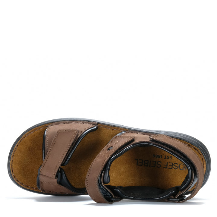 Josef Seibel Rafe Brown Mens Sandals
