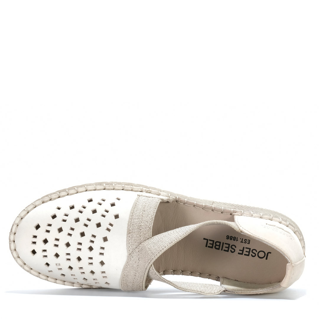 Josef Seibel Sofie 44 Off White Womens Shoes