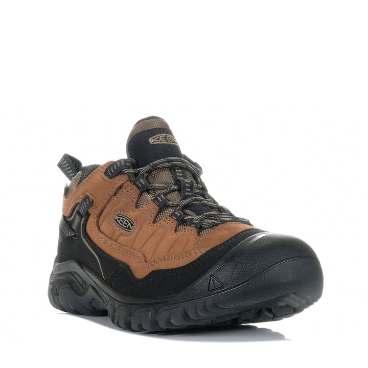 Keen Men's Targhee IV Waterproof Bison/Black, 10 US, 10.5 US, 11 US, 11.5 US, 12 US, 13 US, 14 US, 8 US, 8.5 US, 9 US, 9.5 US, brown, hiking, keen, mens, sports, walking, waterproof