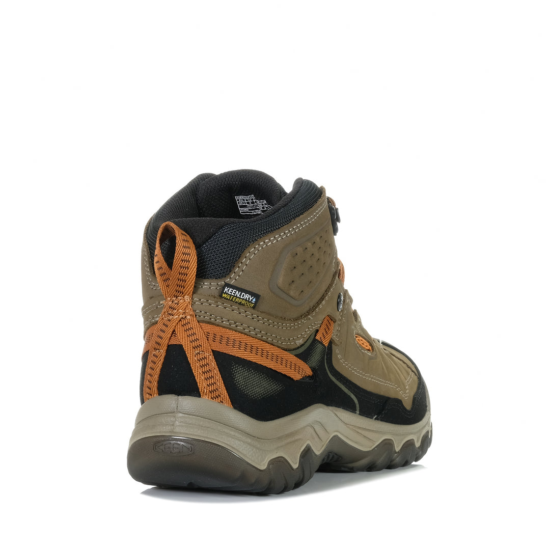 Keen Targhee IV Mid WP Men's Sea Turtle/Roasted Pecan Mens Sports