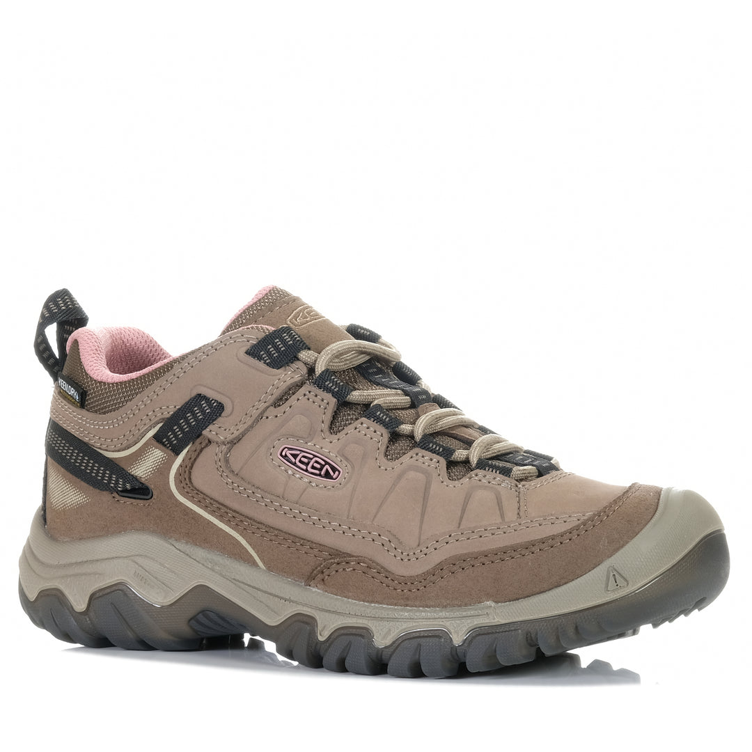 Keen Women's Targhee IV Waterproof Brindle/Nostalgia Rose Womens Sports