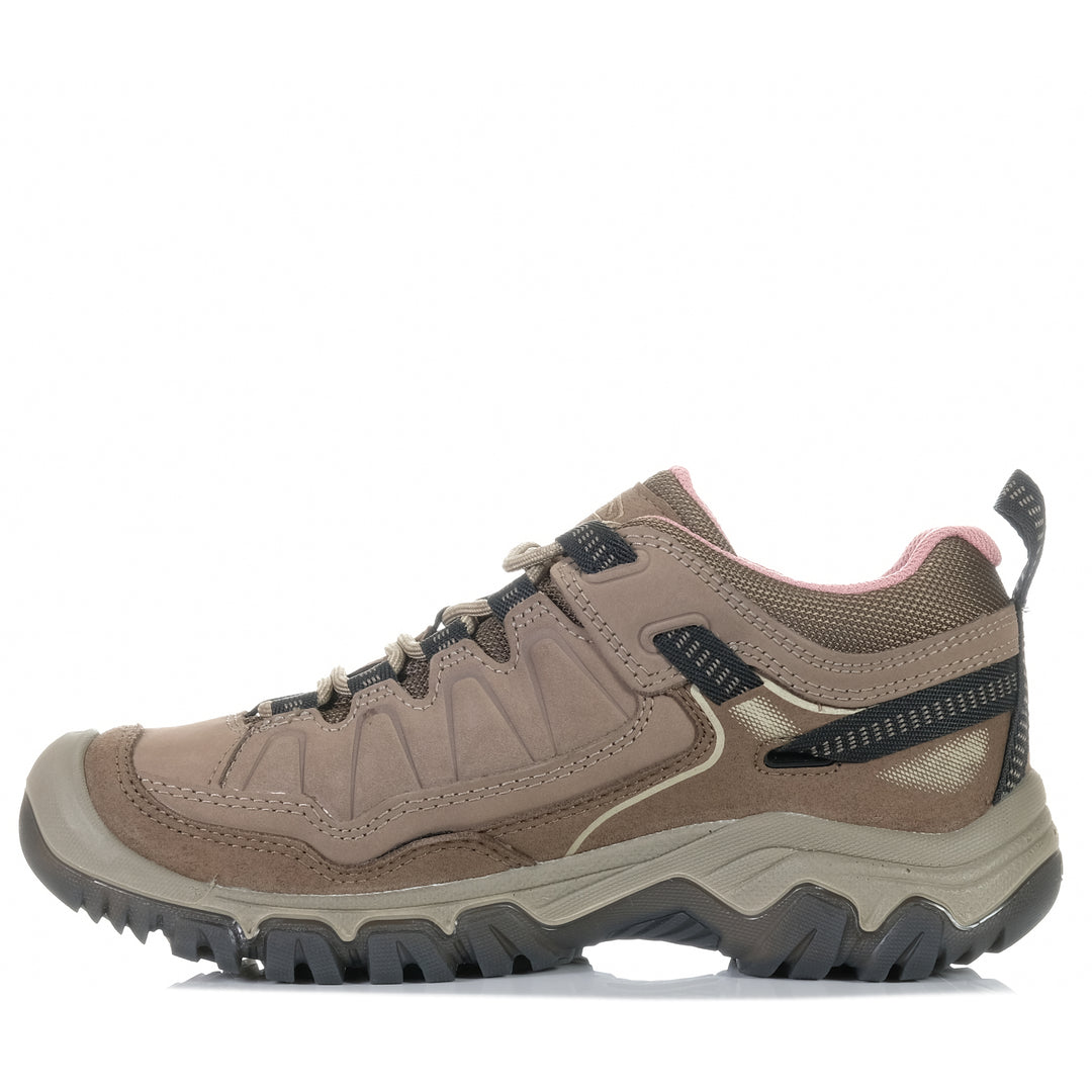 Keen Women's Targhee IV Waterproof Brindle/Nostalgia Rose, 10 US, 10.5 US, 11 US, 6 US, 6.5 US, 7 US, 7.5 US, 8 US, 8.5 US, 9 US, 9.5 US, hiking, keen, shoes, sports, taupe, walking, waterproof, womens