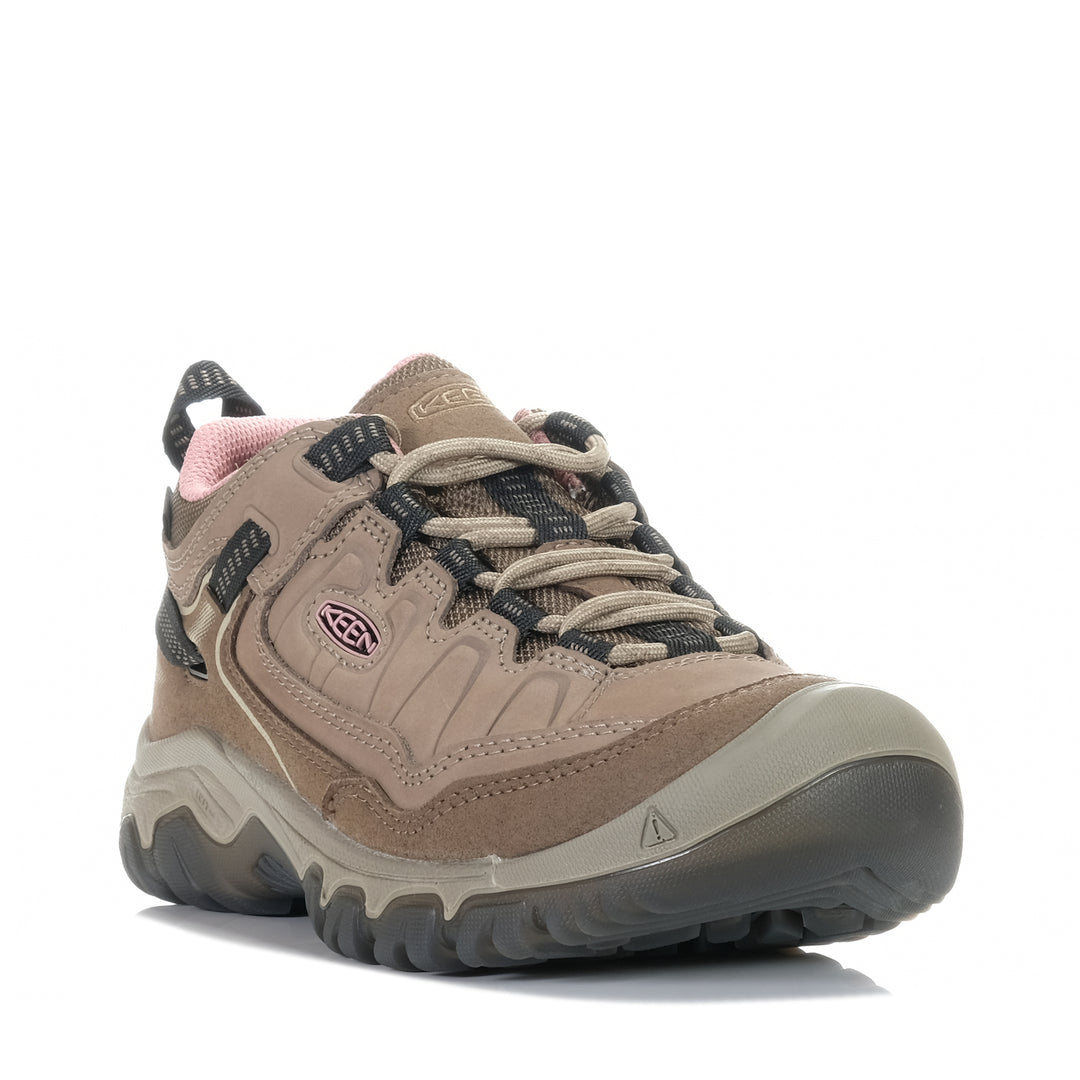 Keen Women's Targhee IV Waterproof Brindle/Nostalgia Rose, 10 US, 10.5 US, 11 US, 6 US, 6.5 US, 7 US, 7.5 US, 8 US, 8.5 US, 9 US, 9.5 US, hiking, keen, shoes, sports, taupe, walking, waterproof, womens