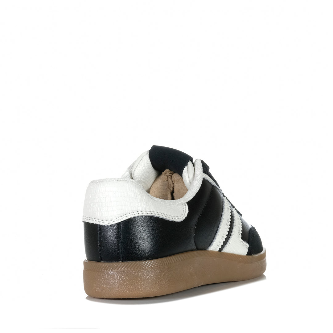 Le Sansa Jasper Black/White Womens Shoes