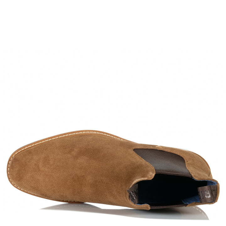 Lorenzo Fratelli Lagoon Tan Suede Mens Boots