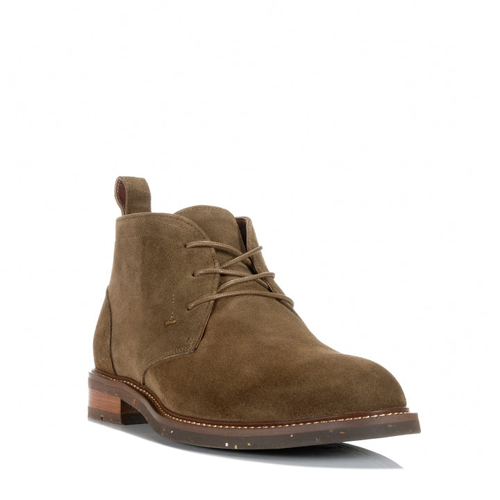 Lorenzo Fratelli Louis Olive Suede Mens Boots