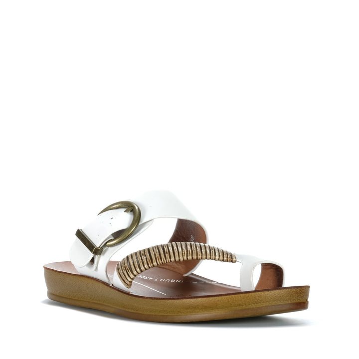 Los Cabos Bria Off White Womens Sandals
