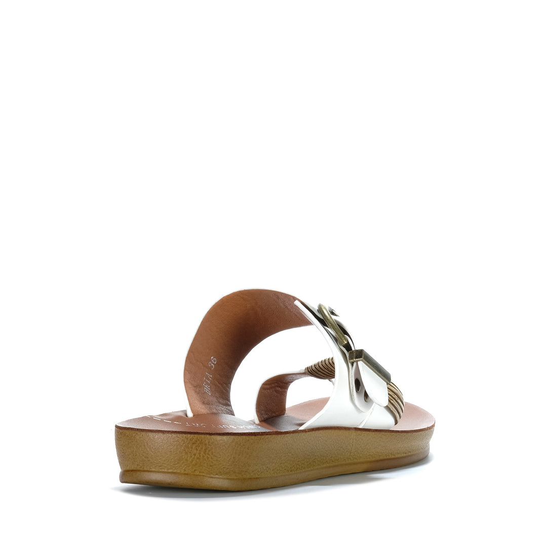 Los Cabos Bria Off White Womens Sandals
