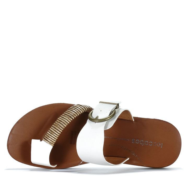 Los Cabos Bria Off White Womens Sandals