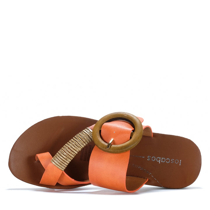Los Cabos Dama Tangerine Womens Sandals