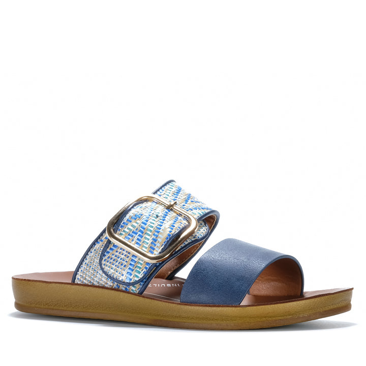Los Cabos Doti Navy Multi Womens Sandals
