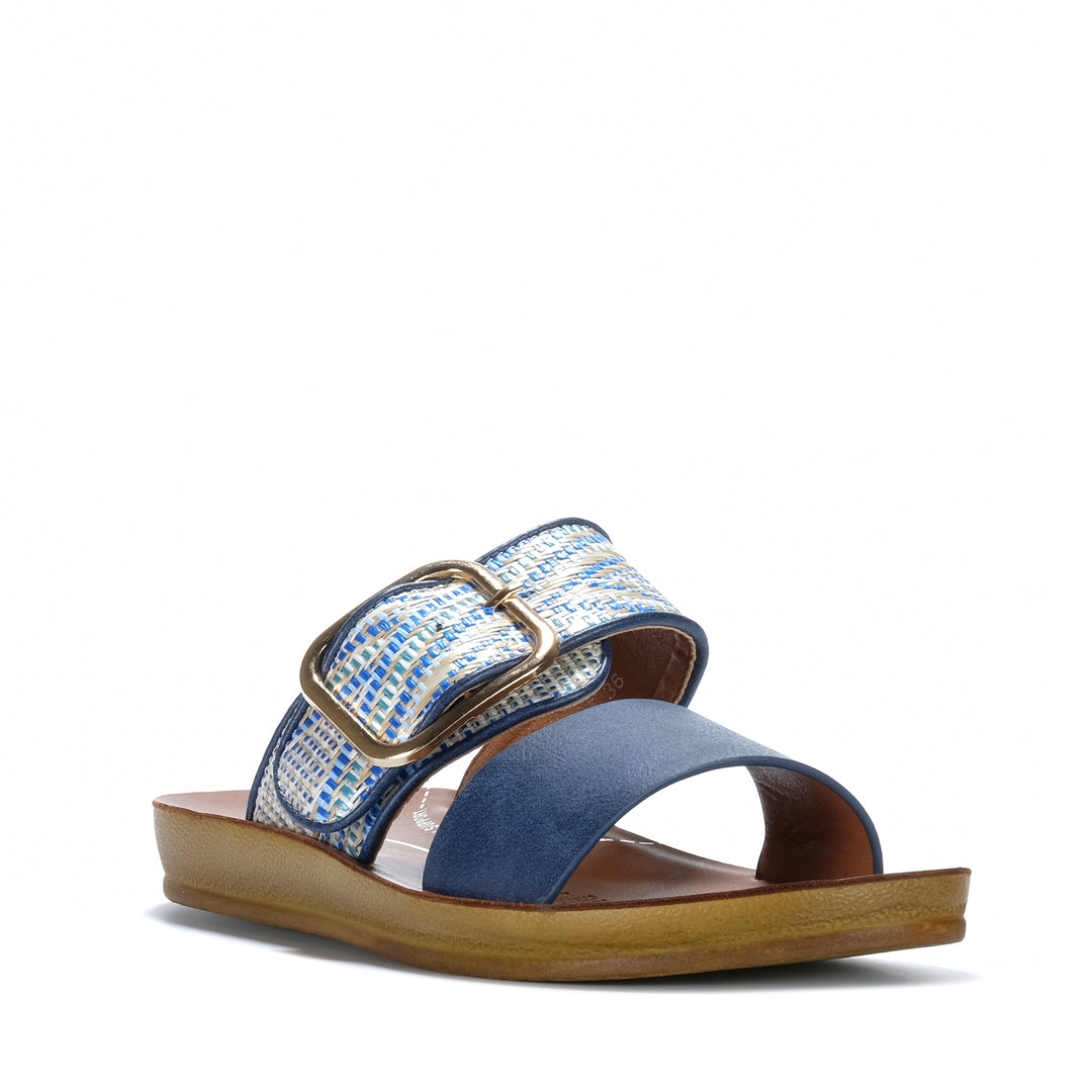Los Cabos Doti Navy Multi Womens Sandals