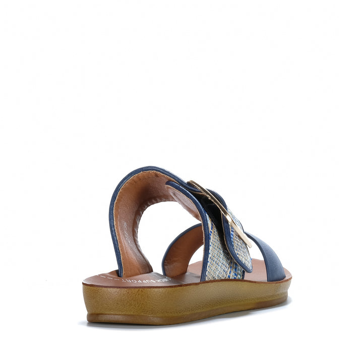 Los Cabos Doti Navy Multi Womens Sandals
