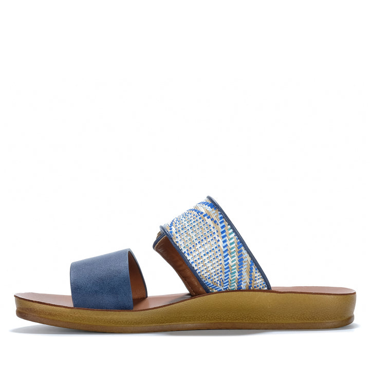 Los Cabos Doti Navy Multi Womens Sandals