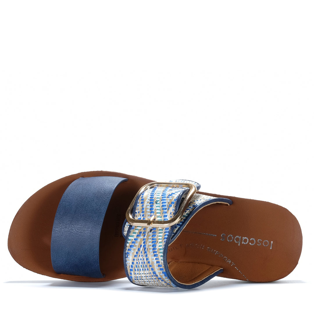Los Cabos Doti Navy Multi Womens Sandals