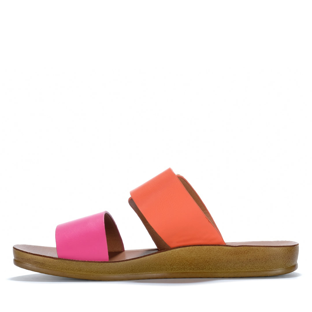 Los Cabos Doti Pink/Orange Womens Sandals