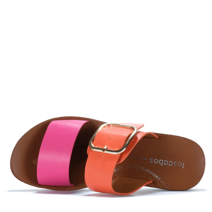 Los Cabos Doti Pink/Orange Womens Sandals