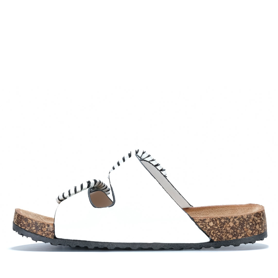 Los Cabos Jirona White Womens Sandals