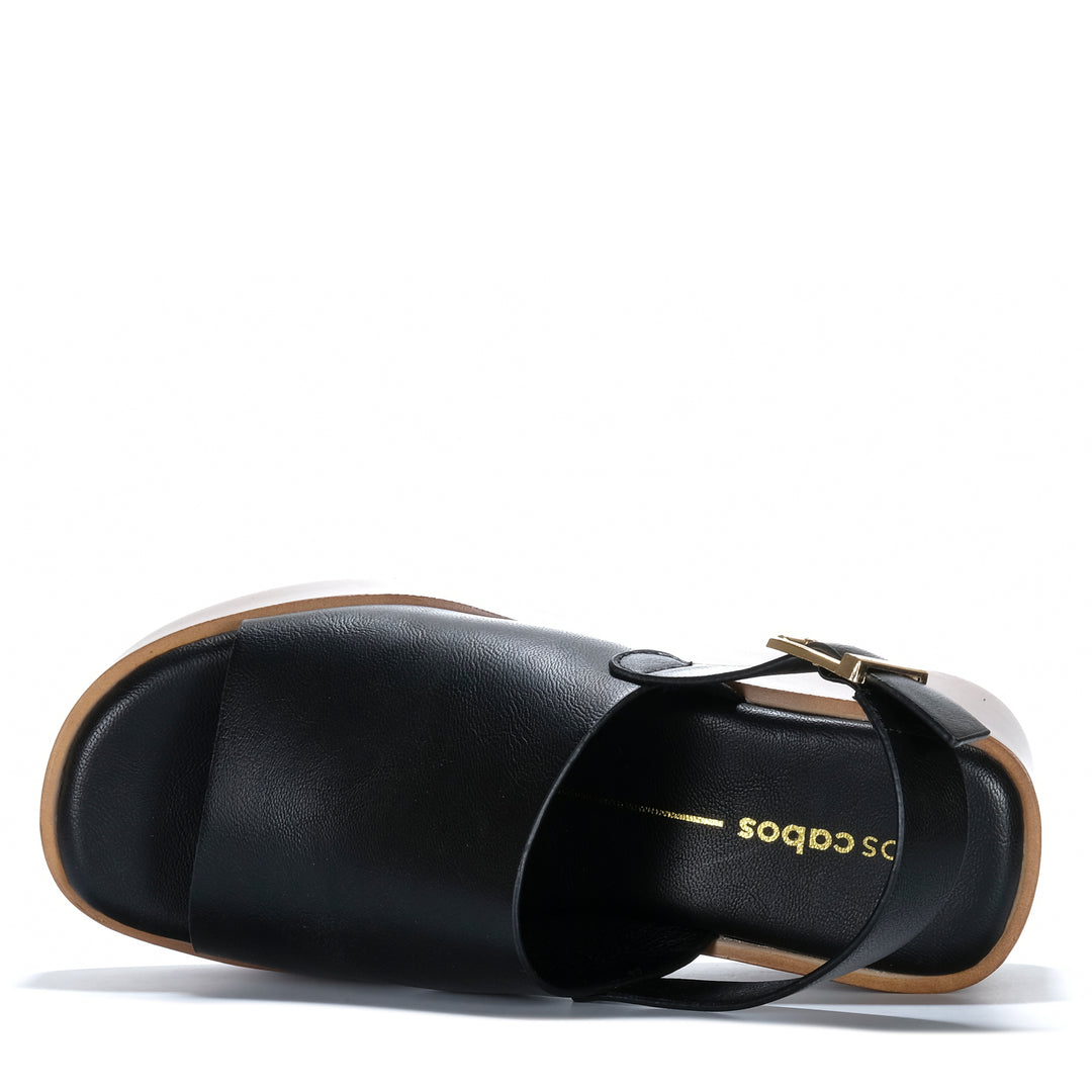 Los Cabos Lago Black Womens Sandals