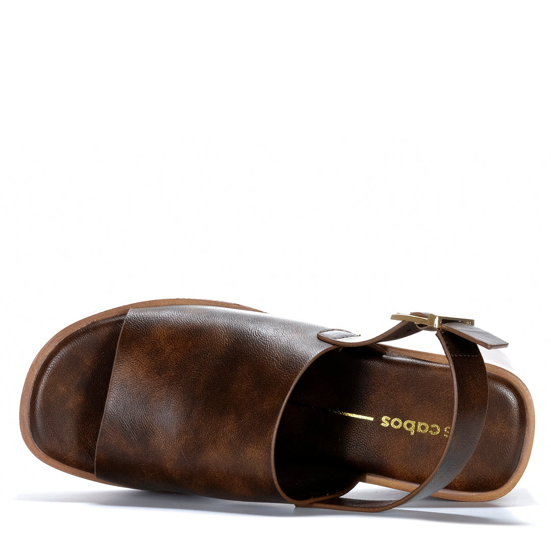 Los Cabos Lago Brown Womens Sandals