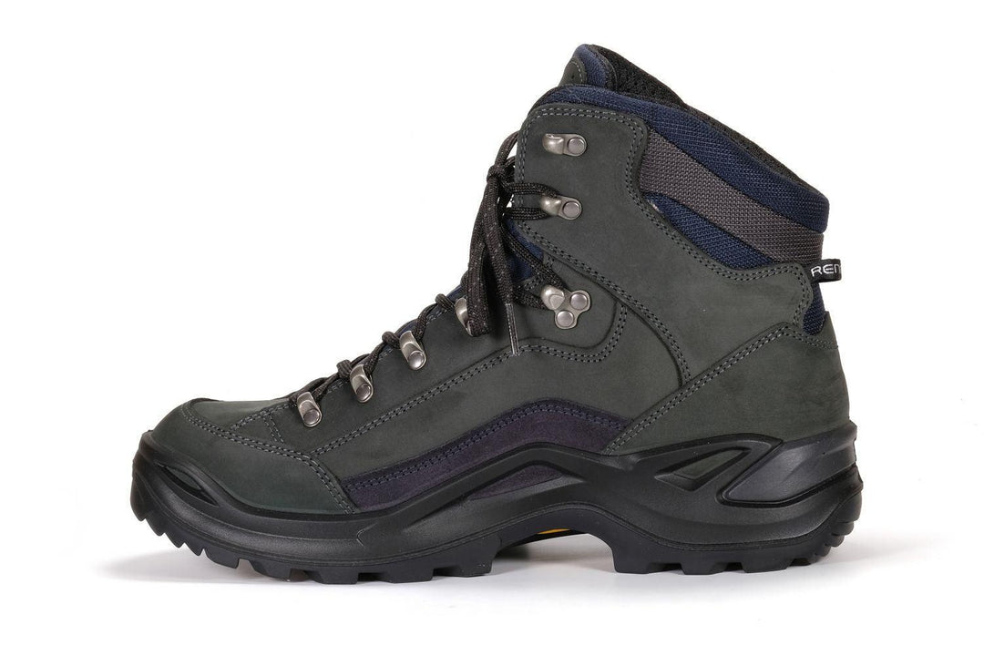 Lowa Renegade GTX Mid Wide Dark Grey Mens Sports