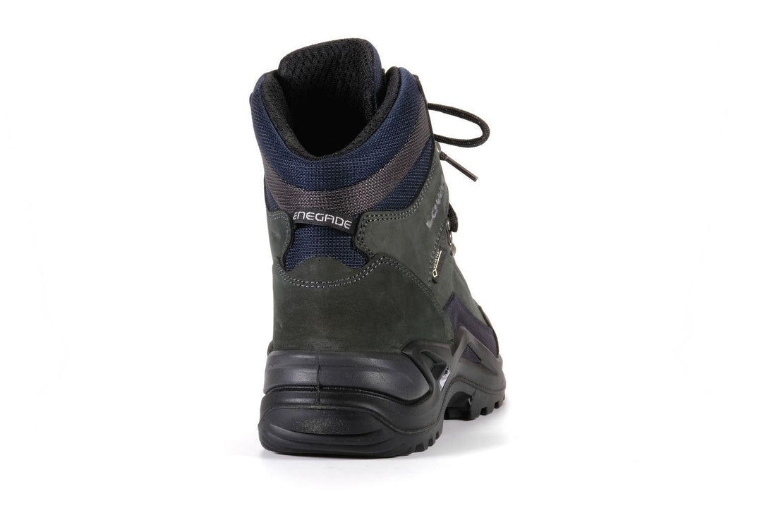 Lowa Renegade GTX Mid Wide Dark Grey, 10 UK, 10.5 UK, 11 UK, 11.5 UK, 12 UK, 13 UK, 14 UK, 6.5 UK, 7 UK, 7.5 UK, 8 UK, 8.5 UK, 9 UK, 9.5 UK, goretex, grey, hiking, lowa, mens, sports, waterproof