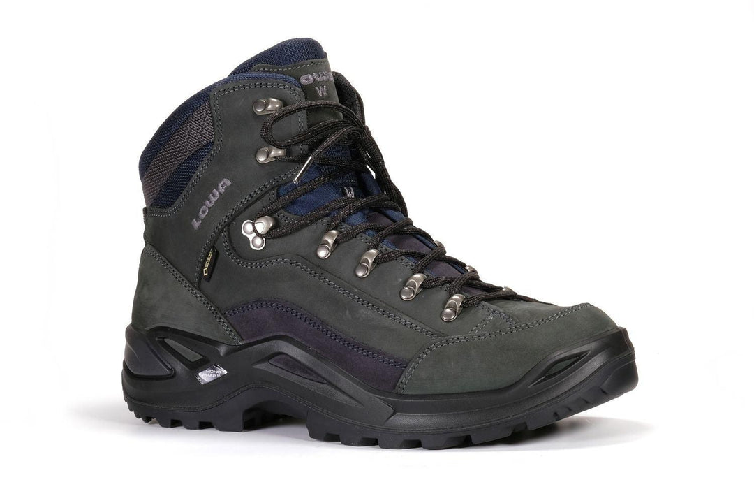 Lowa Renegade GTX Mid Wide Dark Grey Mens Sports
