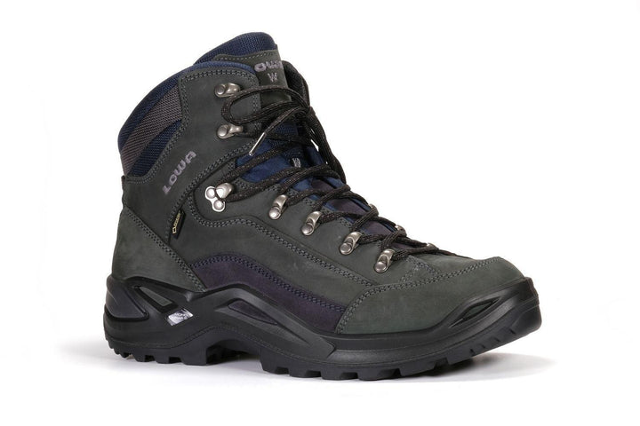 Lowa Renegade GTX Mid Wide Dark Grey, 10 UK, 10.5 UK, 11 UK, 11.5 UK, 12 UK, 13 UK, 14 UK, 6.5 UK, 7 UK, 7.5 UK, 8 UK, 8.5 UK, 9 UK, 9.5 UK, goretex, grey, hiking, lowa, mens, sports, waterproof