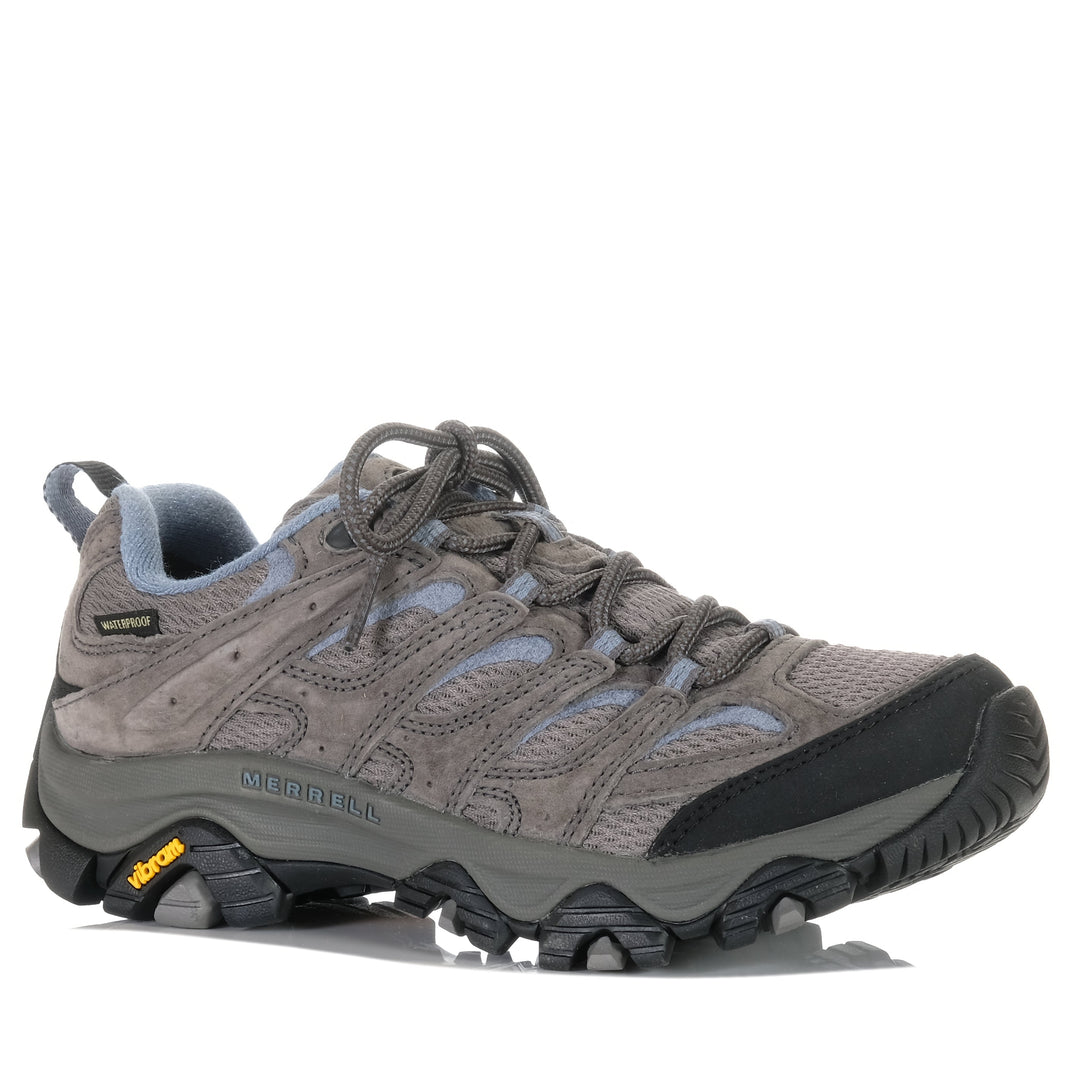 Merrell Moab 3 Hiking Waterproof Womens Granite, 10 US, 11 US, 6 US, 6.5 US, 7 US, 7.5 US, 8 US, 8.5 US, 9 US, 9.5 US, grey, hiking, Merrell, sports, walking, waterproof, womens