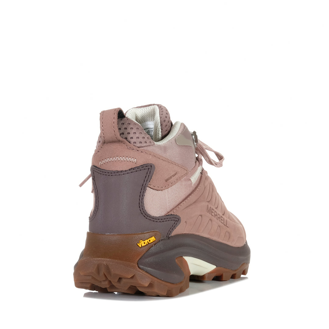 Merrell Moab Speed 2 Leather Mid WP Women's Adobe Rose Womens Sports