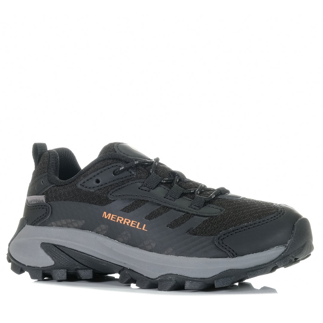 Merrell Moab Speed 2 Low Waterproof Black Youth Sports