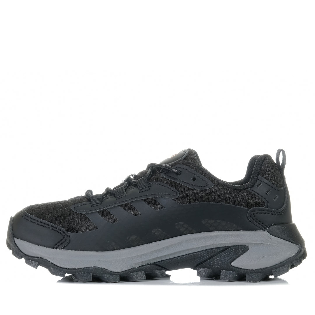 Merrell Moab Speed 2 Low Waterproof Black Youth Sports