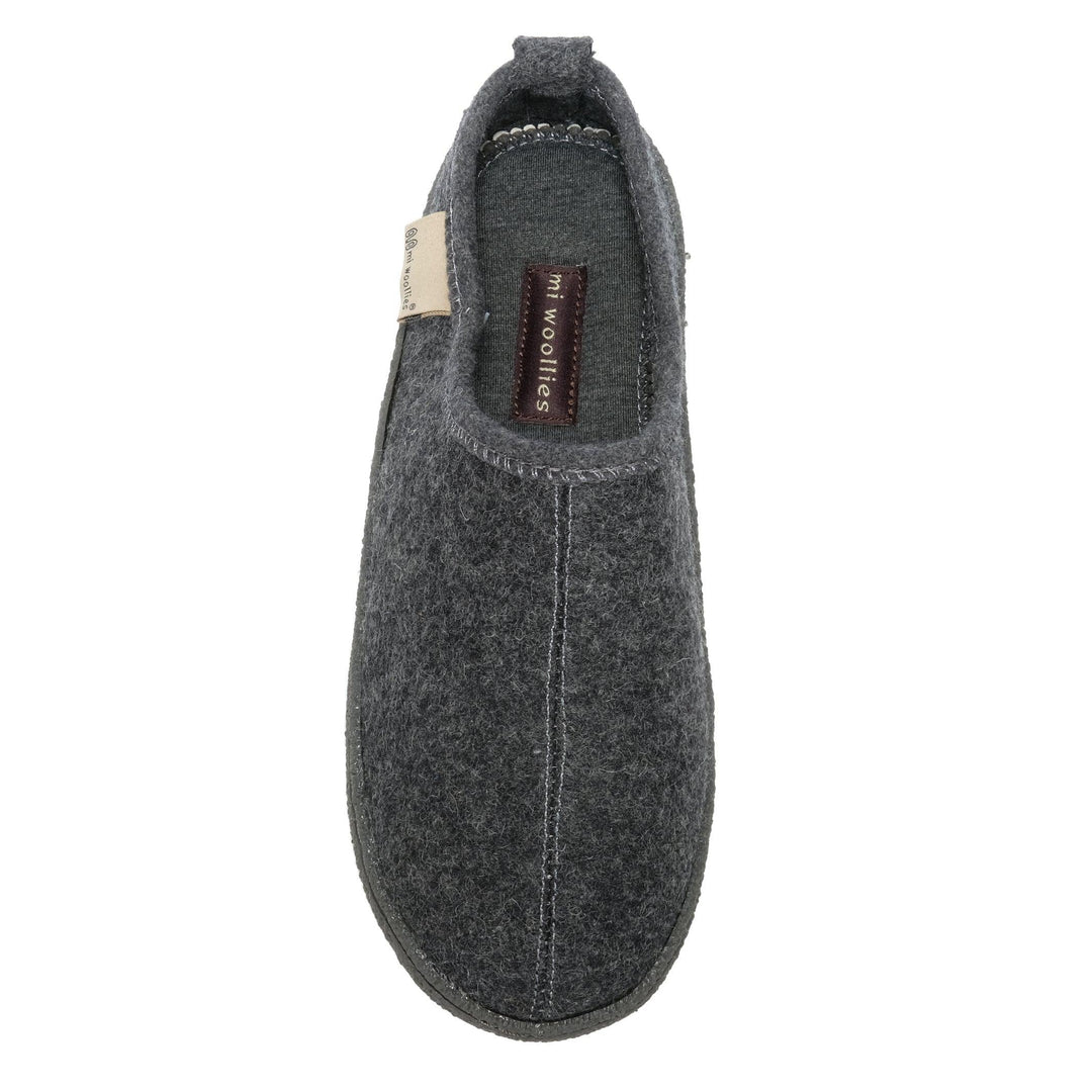 Mi Woollies Ash Grey Unisex Slippers