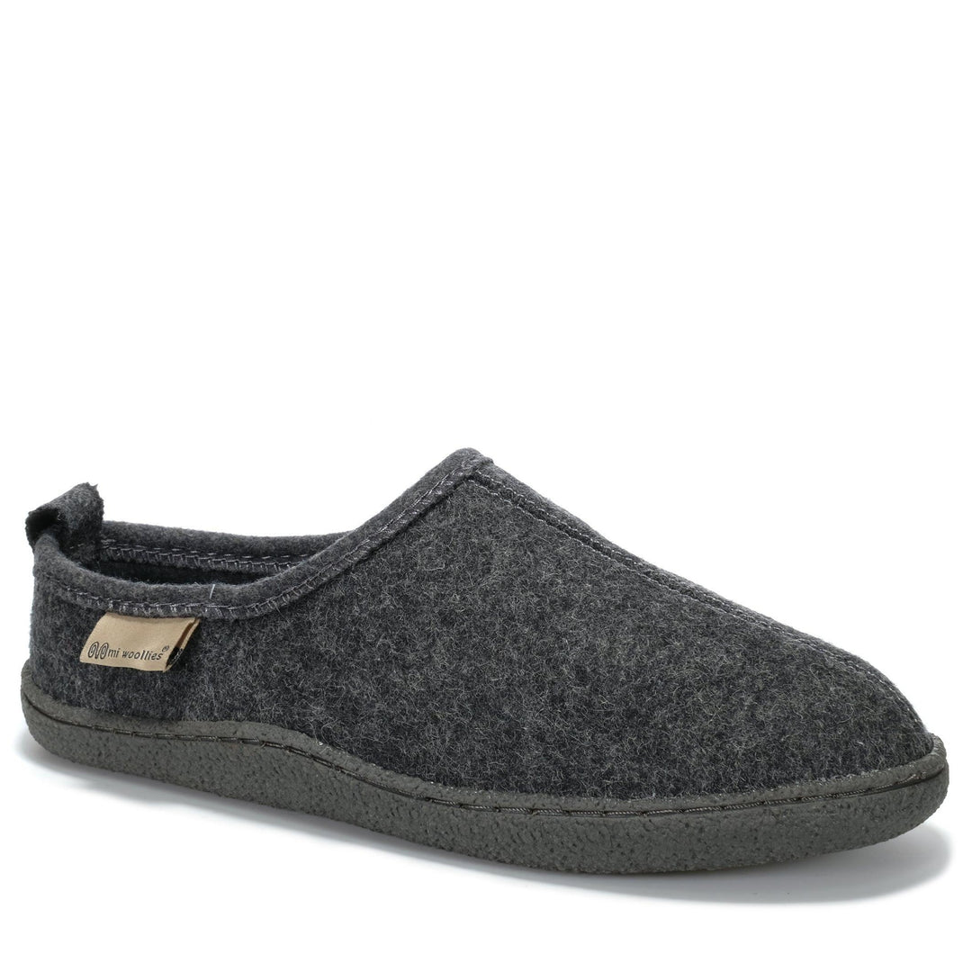 Mi Woollies Ash Grey Unisex Slippers