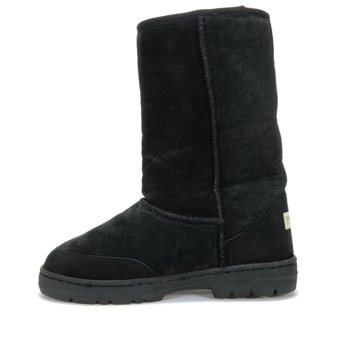 Mi Woollies Carlsbad Black Unisex Slippers