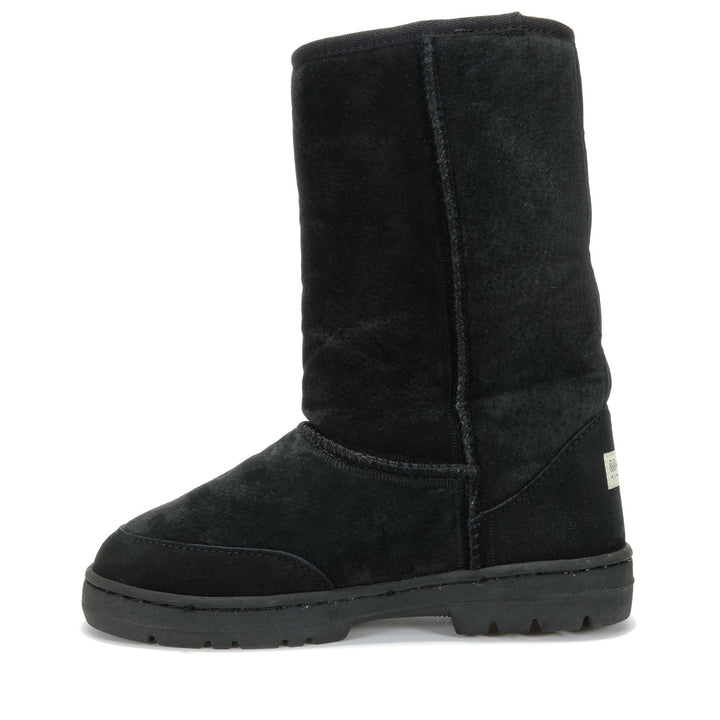Mi Woollies Carlsbad Black Unisex Slippers