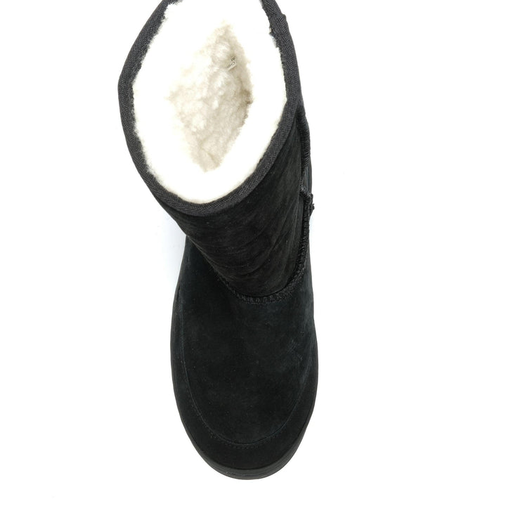 Mi Woollies Carlsbad Black Unisex Slippers