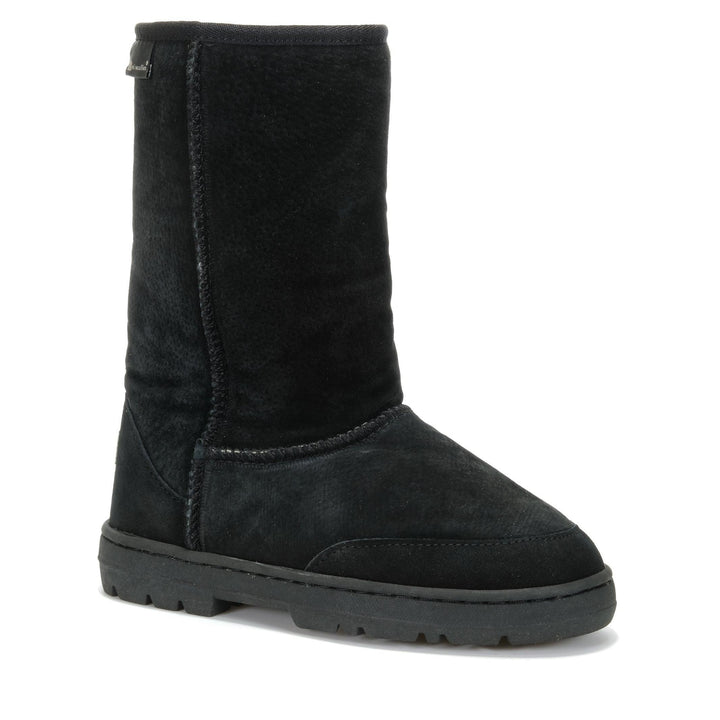 Mi Woollies Carlsbad Black Unisex Slippers