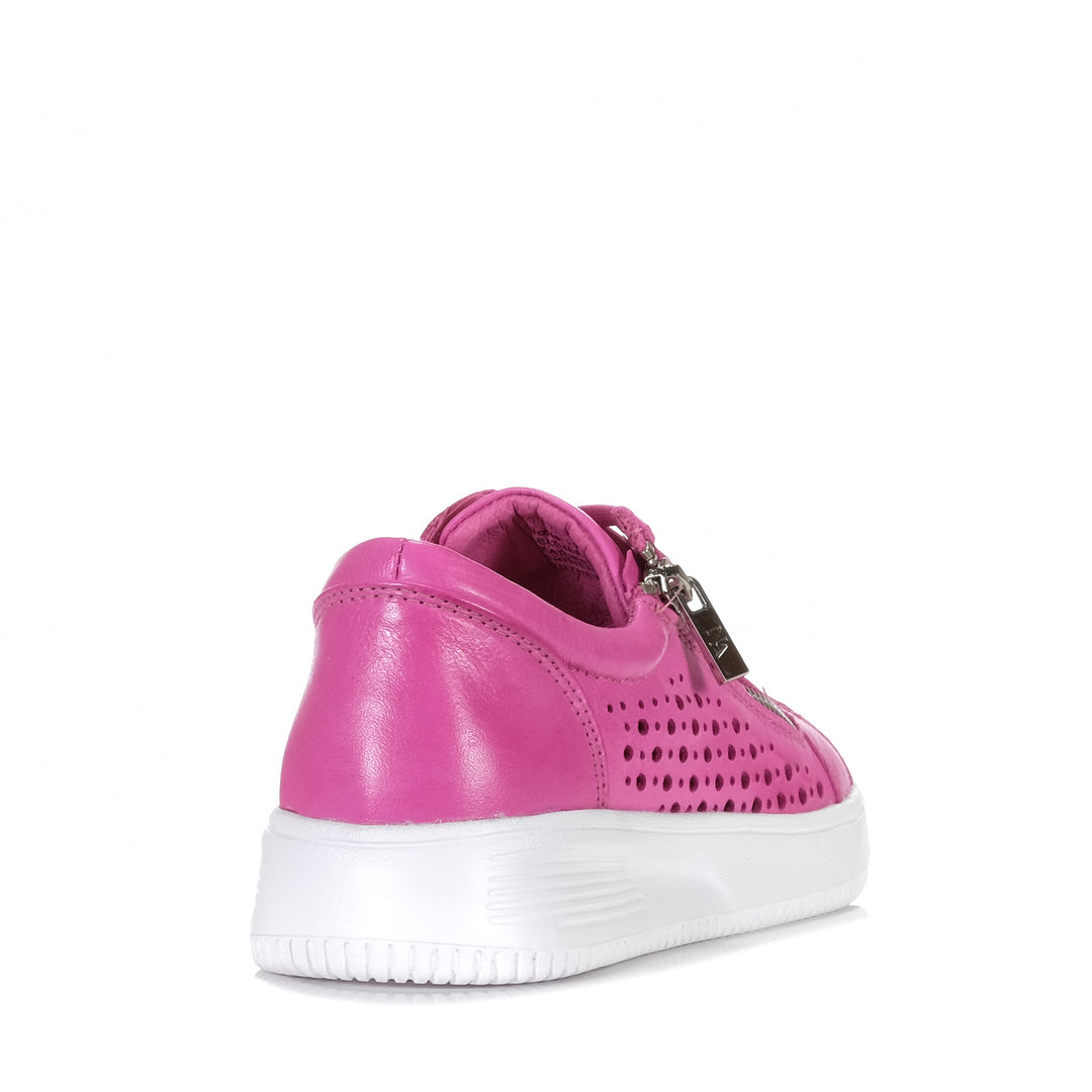 Naked Arches By Le Sansa Noble Hot Pink Womens Sneakers