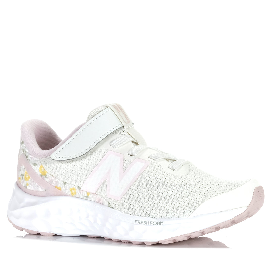 New Balance Arishi V4 Fresh Foam PAARIGM4 Cream Floral Youth Shoes