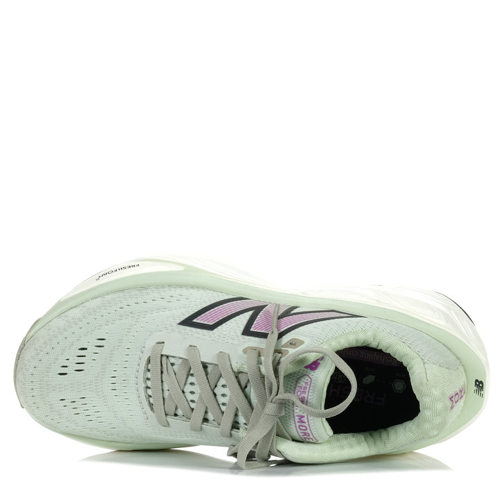 New Balance Fresh Foam X More v5 B Width WMORLM5 Green/Pink Womens Sports
