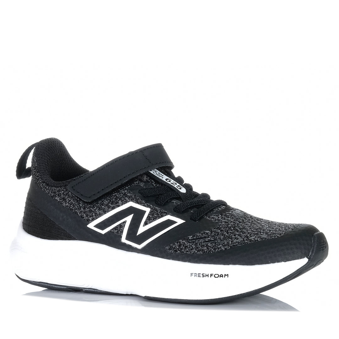 New Balance Kids Fresh Foam PT625EA Black/White Youth Sports