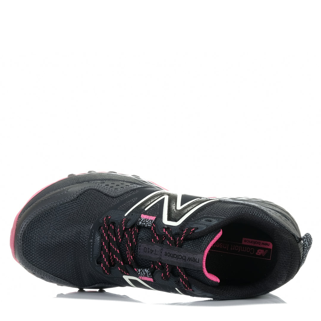 New Balance WT410GK8 Black/Pink D Width, 10 US, 11 US, 6.5 US, 7 US, 7.5 US, 8 US, 8.5 US, 9 US, 9.5 US, black, new balance, running, sports, trail running, womens