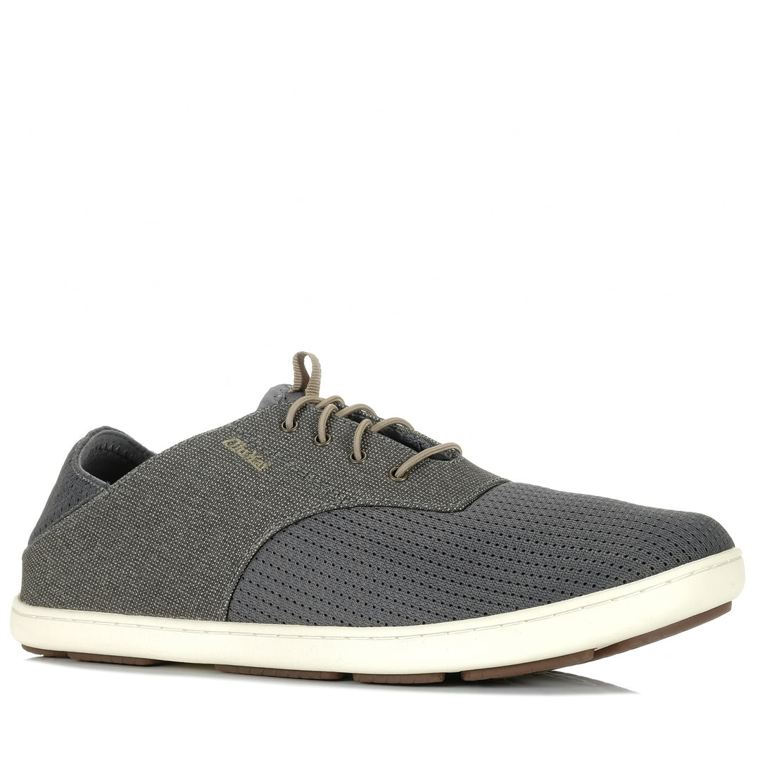 OluKai Nohea Moku Charcoal Clay Mens Shoes