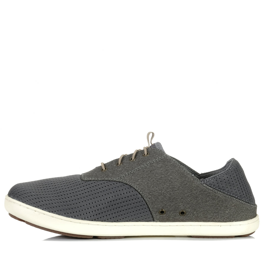 OluKai Nohea Moku Charcoal Clay Mens Shoes