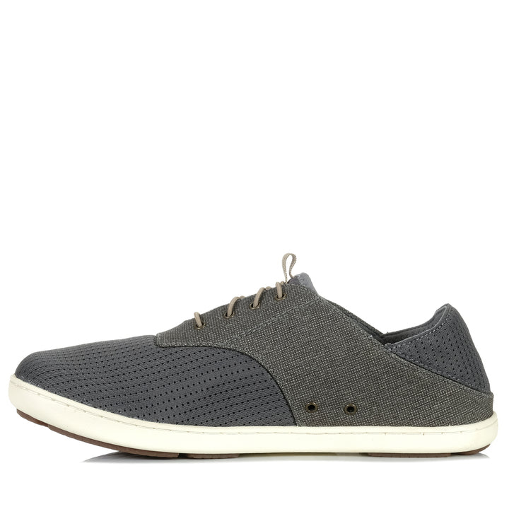 OluKai Nohea Moku Charcoal Clay Mens Shoes
